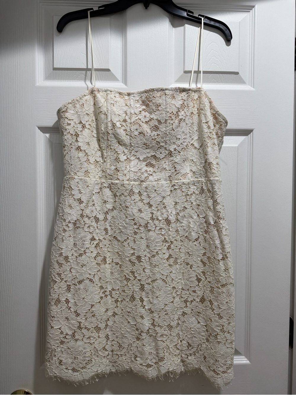 Lulus Lace Strapless Dress